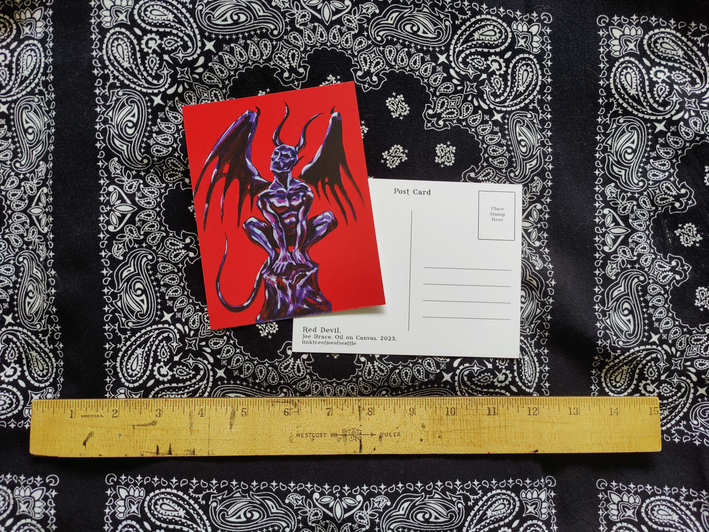 Red Devil 4.25x5.5" Postcard Prints