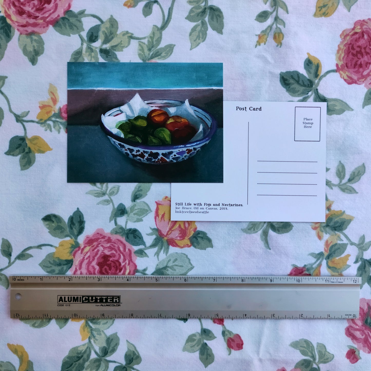 Figs and Nectarines 4.25x5.5" Postcard Prints