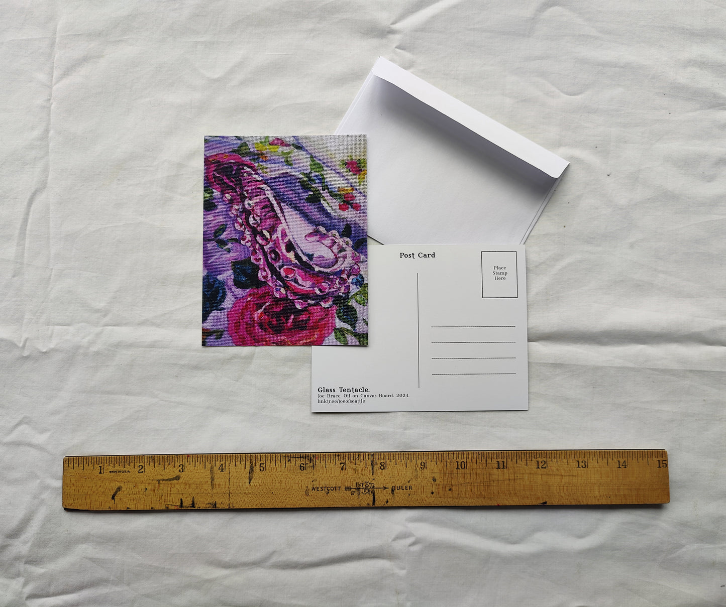 Glass Tentacle 4.25x5.5" Postcard Prints