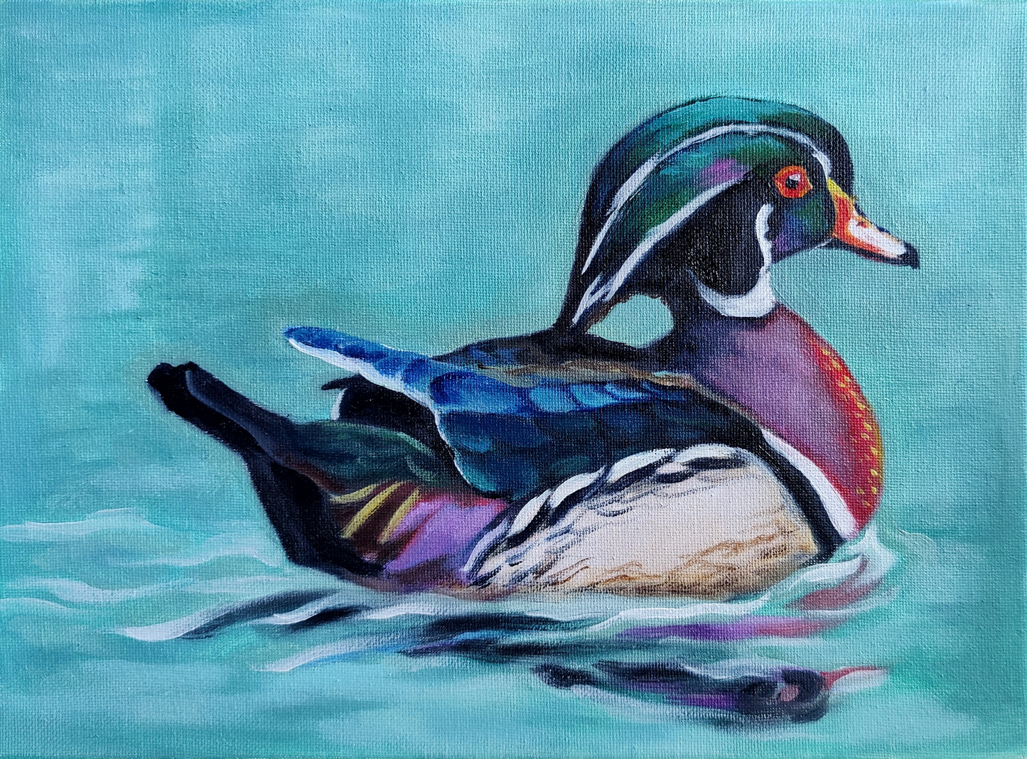 Wood Duck 4.25x5.5" Postcard Prints